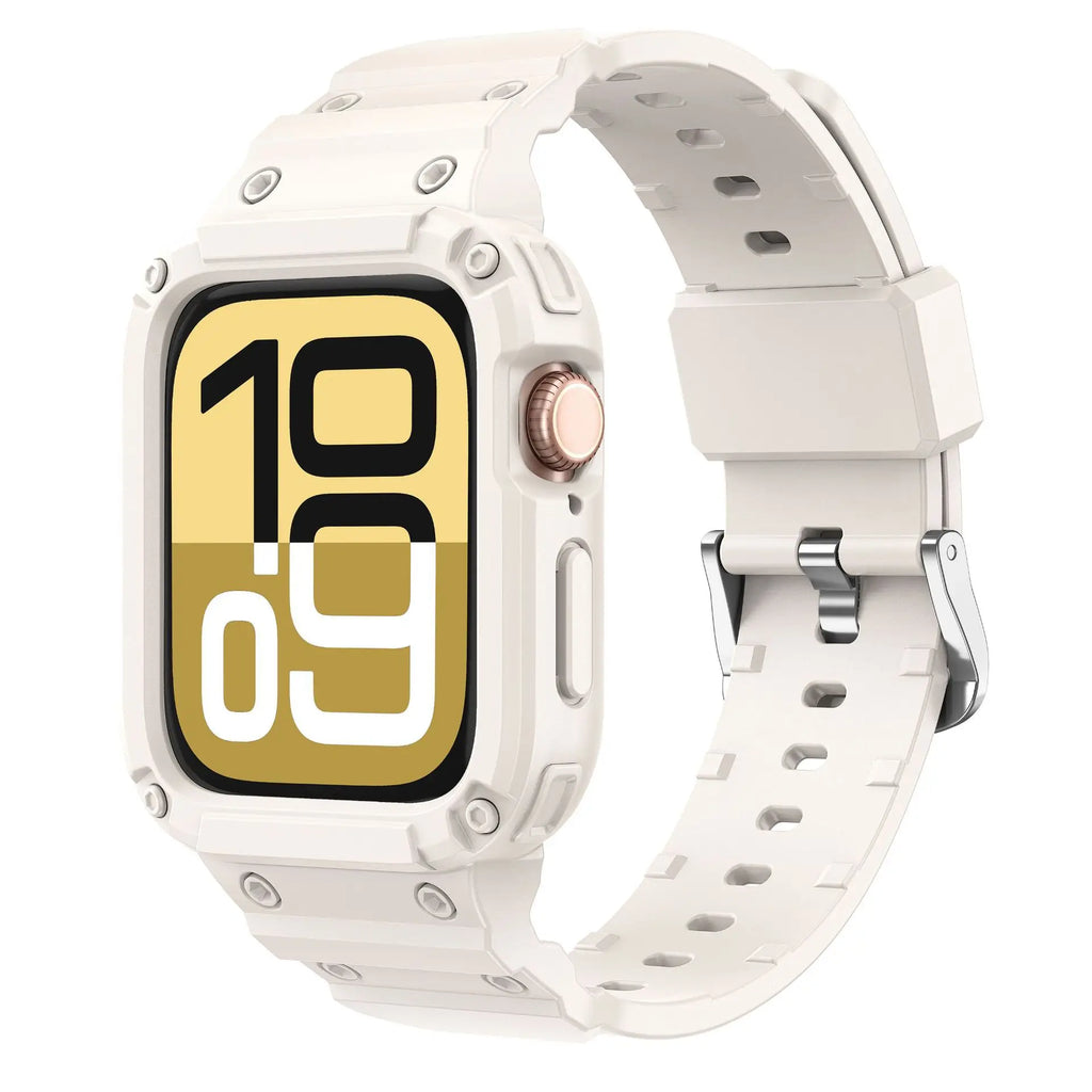 TPU Case + band For Apple Watch band 46mm 42mm 45mm 41mm 40mm 44mm Bumper band watch band for Apple Watch Series 10 9 8 7 6 SE 4