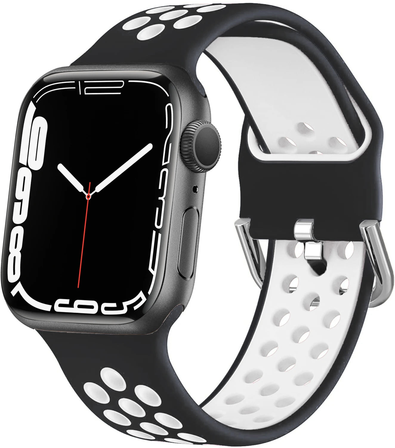 Silicone band For Apple Watch band 44mm 40mm 45mm 49mm 41mm 38mm 42mm 44mm band Apple Watch Ultra 2 Series 7 3 4 5 6 SE 8 Bands