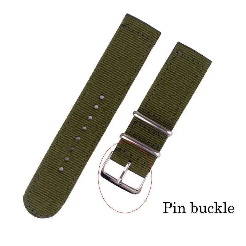 18mm 24 22mm 20mm Woven Nylon Watch Sport Strap Band For Samsung Galaxy 7 4 5 6 Gear S3 Classic Active 2 for Amazfit Fabric band