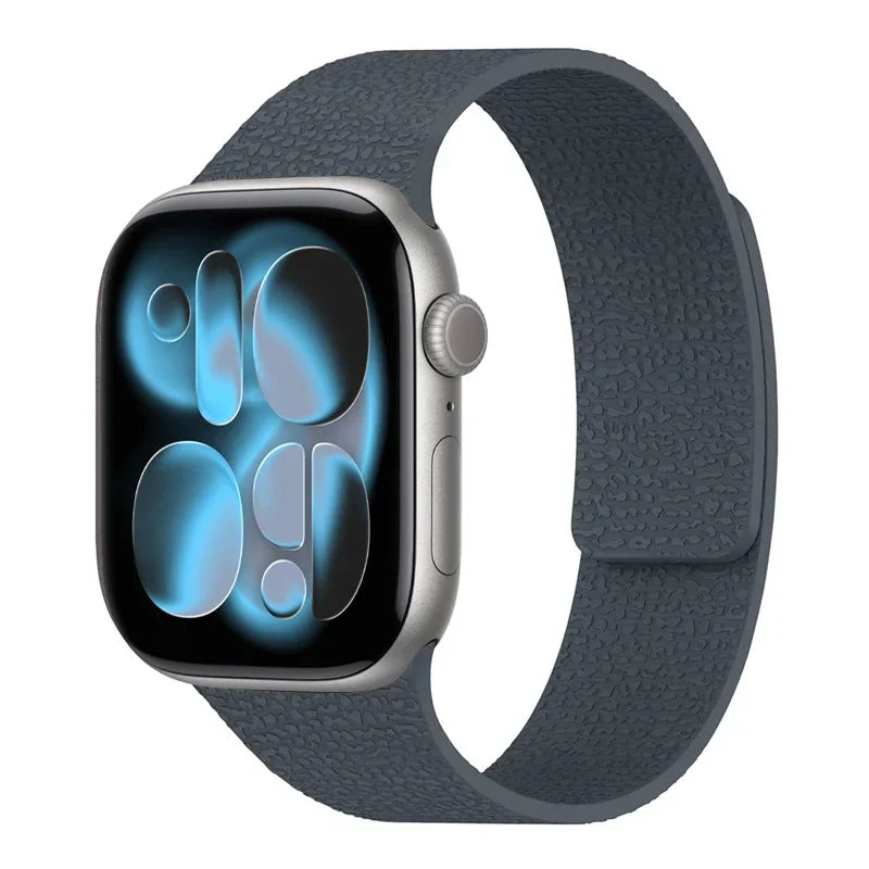 Magnetic band for Apple Watch Ultra3 2 1 49mm 45mm 42mm 46mm 40mm 41mm 2025 New silicone sport band Series 11 10 9 8 7 6 5 4 SE