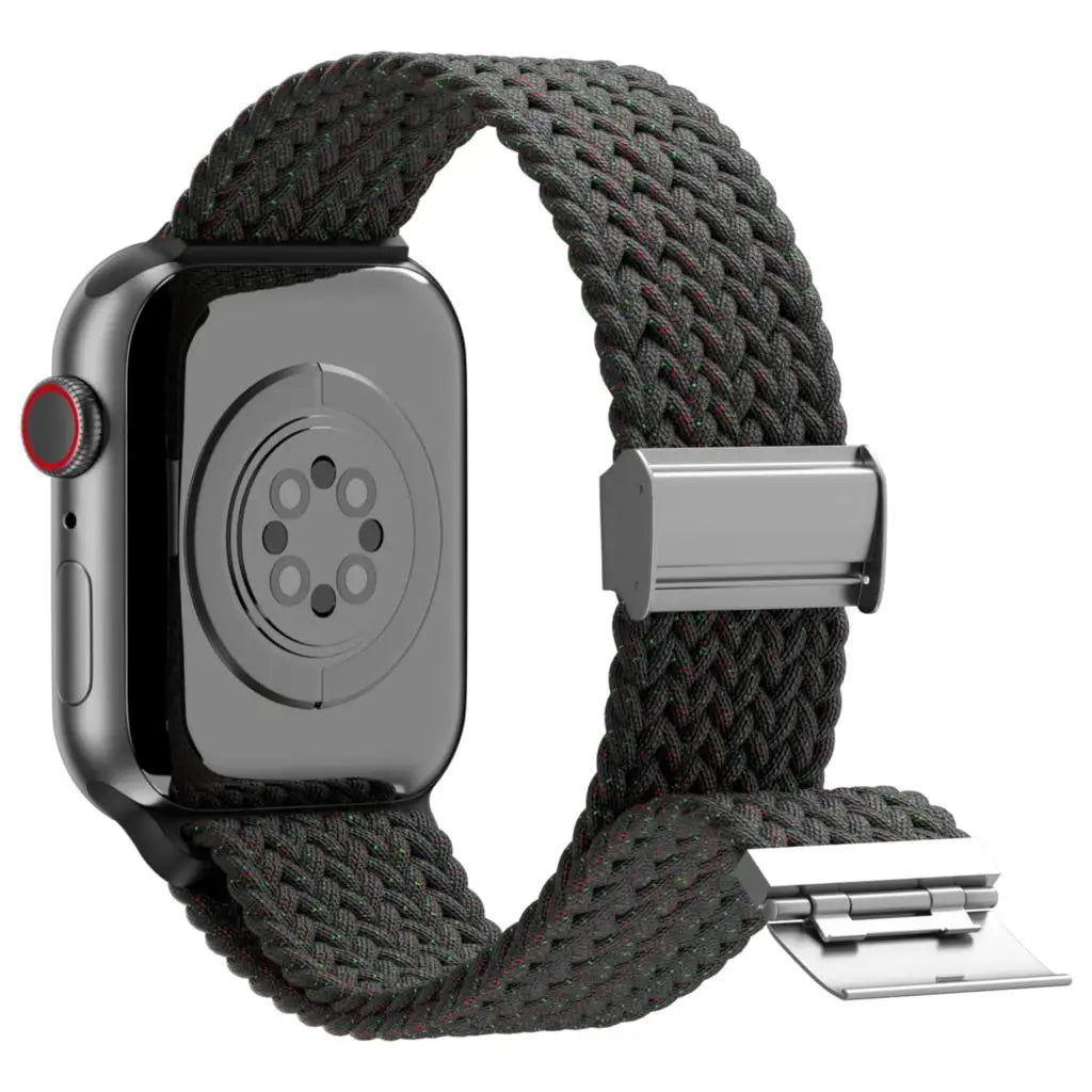 band For Apple Watch band 46mm 45mm 44mm 49mm 40mm 41mm 42mm Braided loop correa band Apple Watch Series 10 8 9 7 5 SE 6 4 Ultra