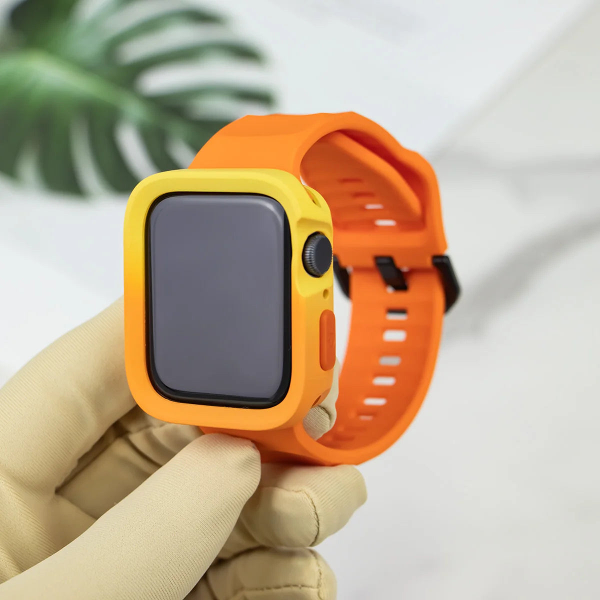 Silicone Case+band For Apple Watch band Series 10 8 9 7 6 SE 5 4 band Correa Apple Watch 46mm 44mm 40mm 45mm 41mm Ultra 49mm