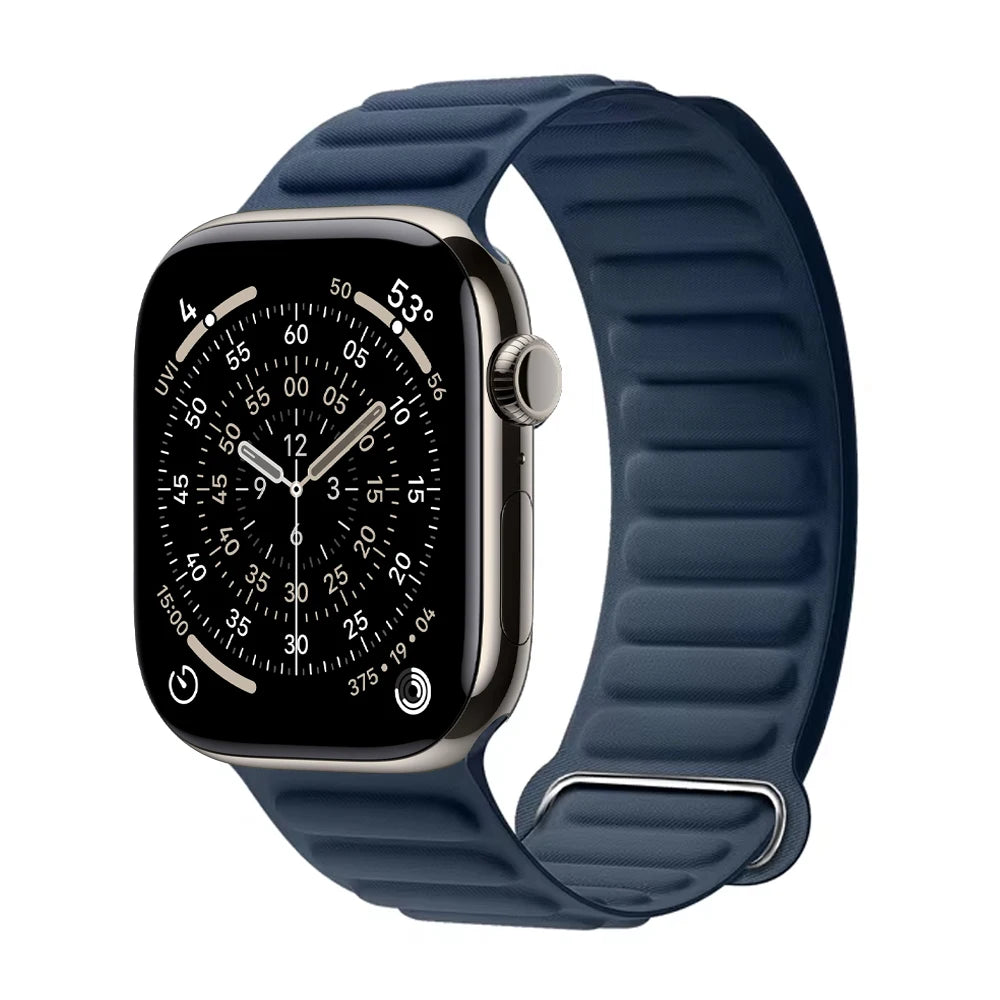 FineWoven band for Apple Watch 11 band 46mm 42mm 49mm 40mm 45mm 41mm 44mm Magnetic Link band Apple Watch Series 10 9 8 6 7 SE Ultra 3