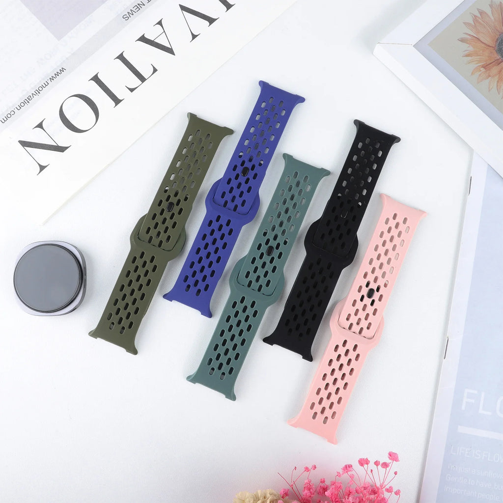 Silicone straps for Samsung Galaxy Watch 8 Strap 40/44mm Sport Bracelet correa Galaxy Watch 8classic 46mm wristband Accessories