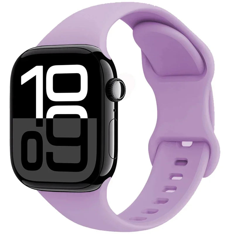 Flash Silicone band For Apple Watch 10 9 8 7 Ultra 2 49mm 46mm 45mm 42mm 41mm band Wristband Apple Watch 6 5 4 SE 44mm 40mm Belt