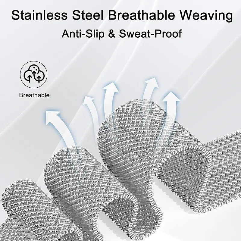 Milanese Loop band For Apple Watch band Ultra 3 2 49mm 46mm 45mm 44mm 41mm 38mm 42mm Stainless Steel metal for Apple Watch Series 11 10 9 8