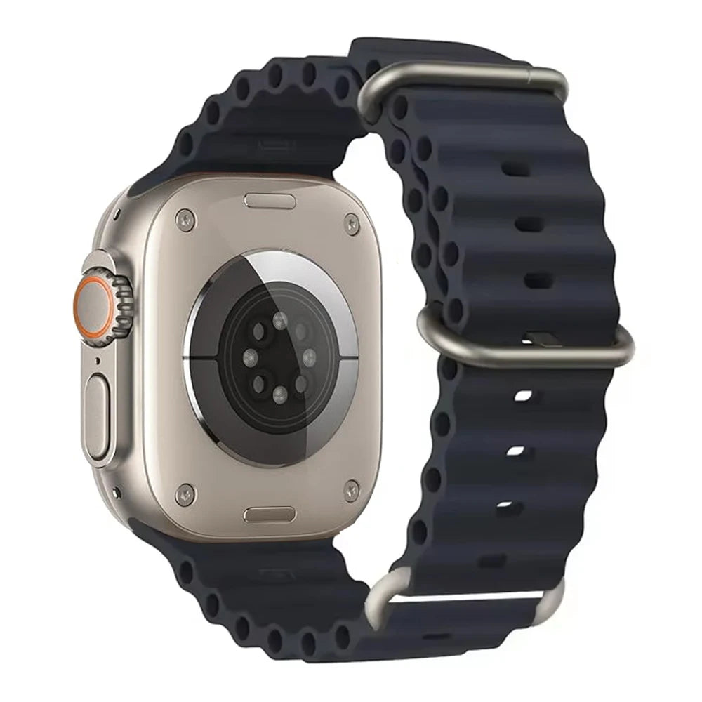 Ocean band for Apple Watch Ultra 3 2 49mm 46mm 45mm 44mm 42mm 40mm 41mm band correa Apple Watch Series 11 10 9 7 8 5 6 SE Sport band