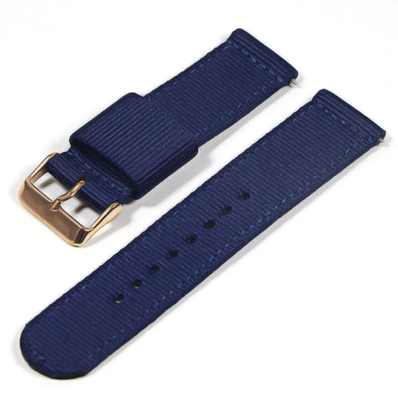 22mm Nylon watch strap For Samsung Galaxy watch 46mm 42mm Active2 Active1 Gear S3 frontier Sports nylon bang