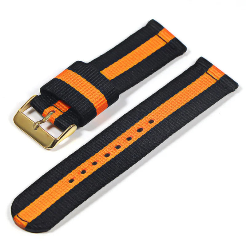 22mm Nylon watch strap For Samsung Galaxy watch 46mm 42mm Active2 Active1 Gear S3 frontier Sports nylon bang