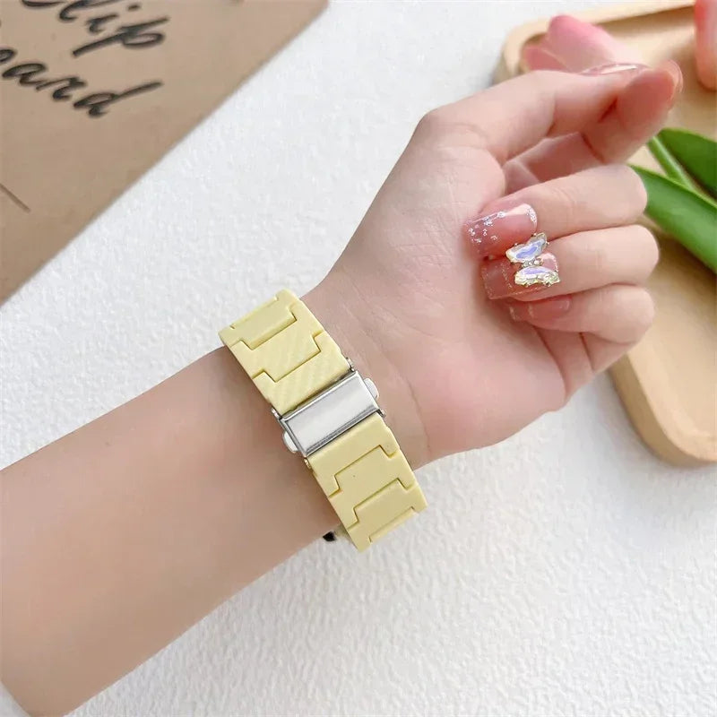 Carbon fiber strap For Samsung Galaxy 7/6/6 classic/5/pro/4/Active band 20mm 22mm bracelet Huawei watch GT 4-3-Pro-2e watchbands