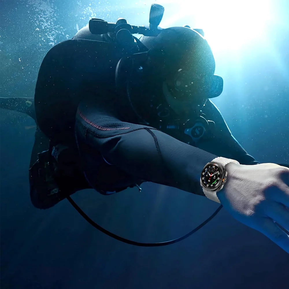 Original Marine for Samsung Galaxy watch Ultra 2 Strap accessories Colorful Sport Bracelet Correa Galaxy watch 7 Ultra 47mm Band