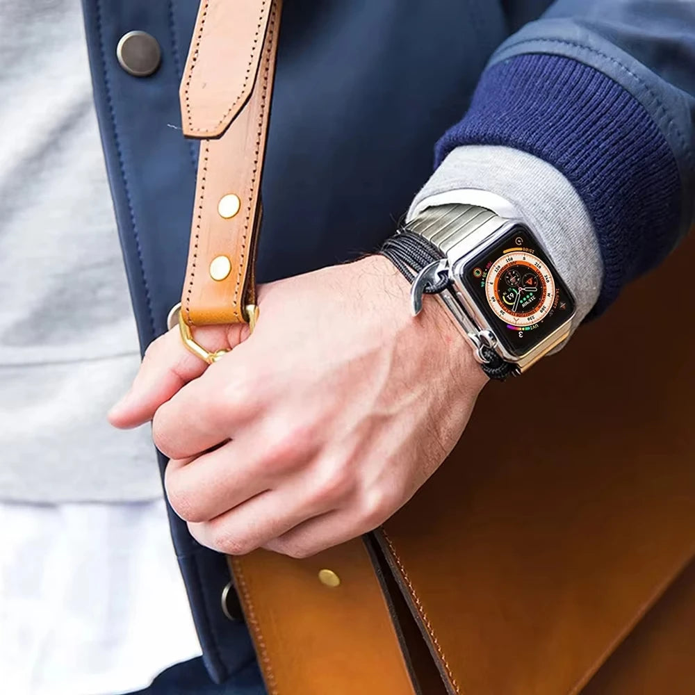 Stianless Steel band For Apple Watch Ultra 3 2 49mm 46mm 42mm 44mm 45mm 40mm 41mm metal band For Apple Watch Series 11 10 9 8 Band