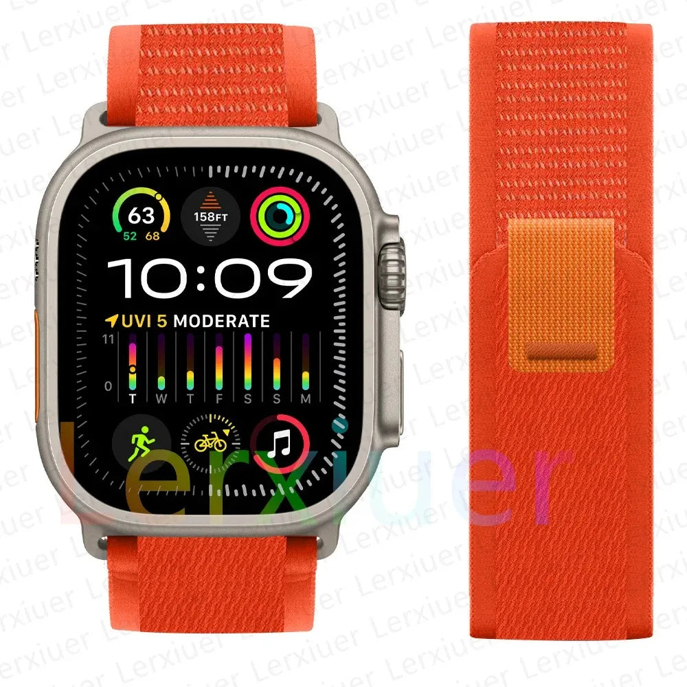 trail loop For Apple Watch Ultra 2 band 49mm 44mm 40mm 45mm 41mm 42mm 38mm correa band Apple Watch Series 7 6 SE 8 9 10 46mm bands