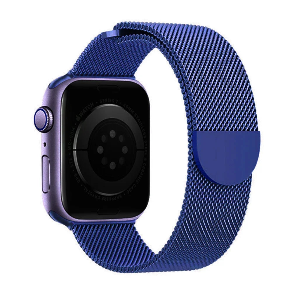Magnetic Milanese band for Apple Watch 11 10 46mm 42mm Ultra 3 2 49mm band for Apple Watch 9 8 7 6 5 SE 3 44mm 45mm 40mm 41mm Band