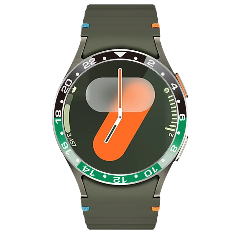 Metal Bezel Ring For Samsung Galaxy Watch 7/6/5/4 40mm 44mm Stainless Steel Bezel Protector Watch Case Ring Decoration Accessory