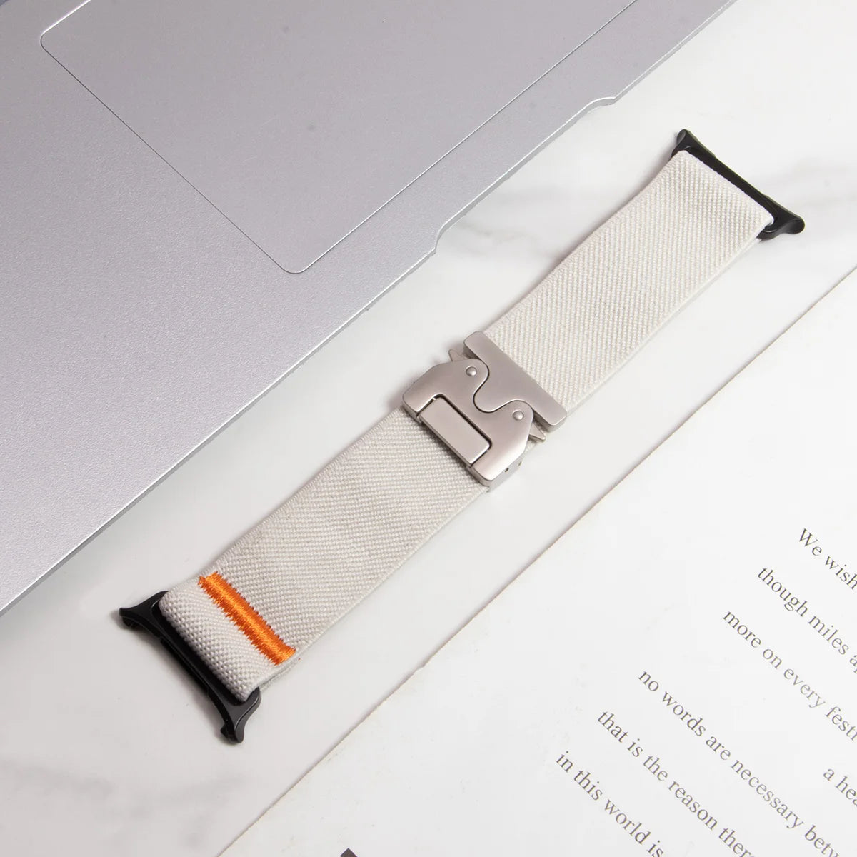 Samsung Galaxy Watch Ultra Strap 47mm Accessories Nylon Braided sport Bracelet Correa Galaxy Watch 7 Ultra Parachute Strap