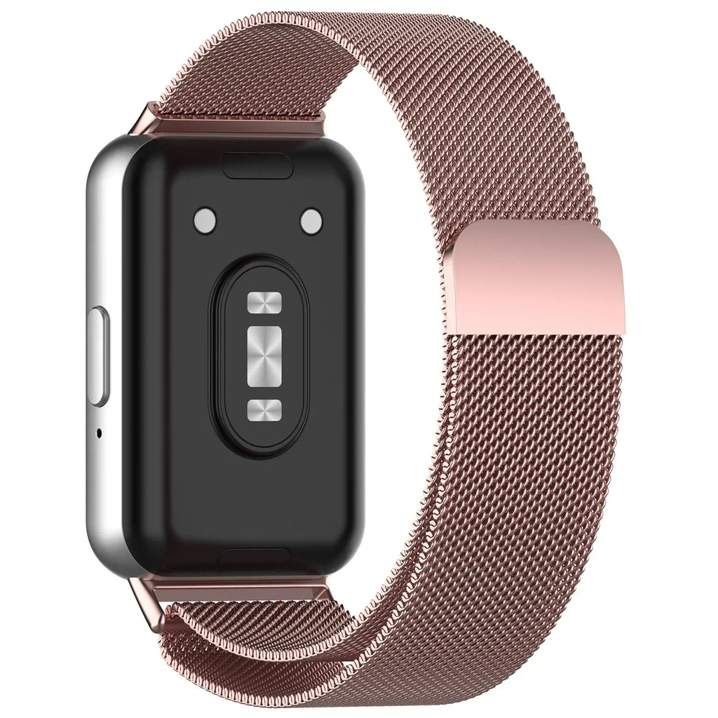 Magnetic Sport Loop Strap for Samsung Galaxy Fit 3 R390 Smart watch Belt Metal Bracelet Wristband for Galaxy Fit 3 Band Correa