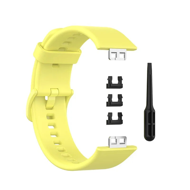 Silicone Band For Huawei Watch Fit Strap Smartwatch Accessories Replacement Wrist bracelet correa huawei watch fit 1 watch strap
