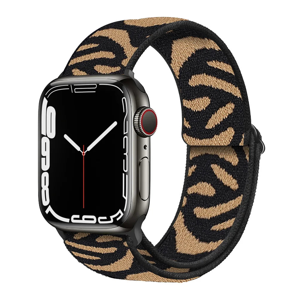 Nylon Loop band for Apple Watch band 45mm 44mm 42mm 40mm 41mm 46mm band Apple Watch Series 11 10 9 8 7 6 5 SE Ultra 3 49mm band