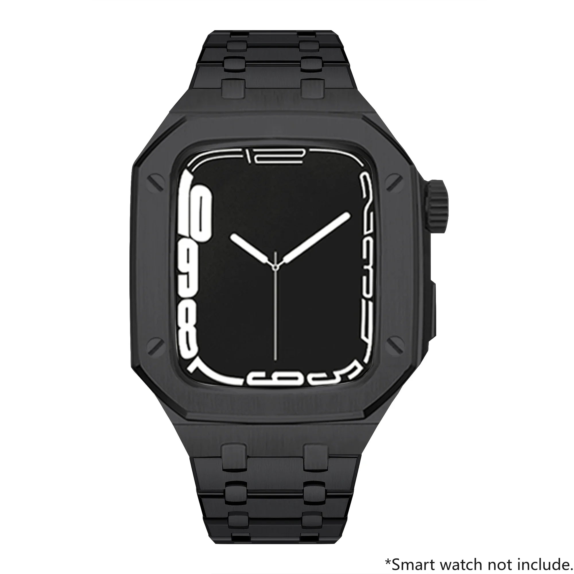 Luxury Stainless Steel Modification Mod Kit for Apple Watch 10 9 8 7 46mm 45mm 41mm metal Bezel Frame for Apple Watch Series 6 5 4 SE