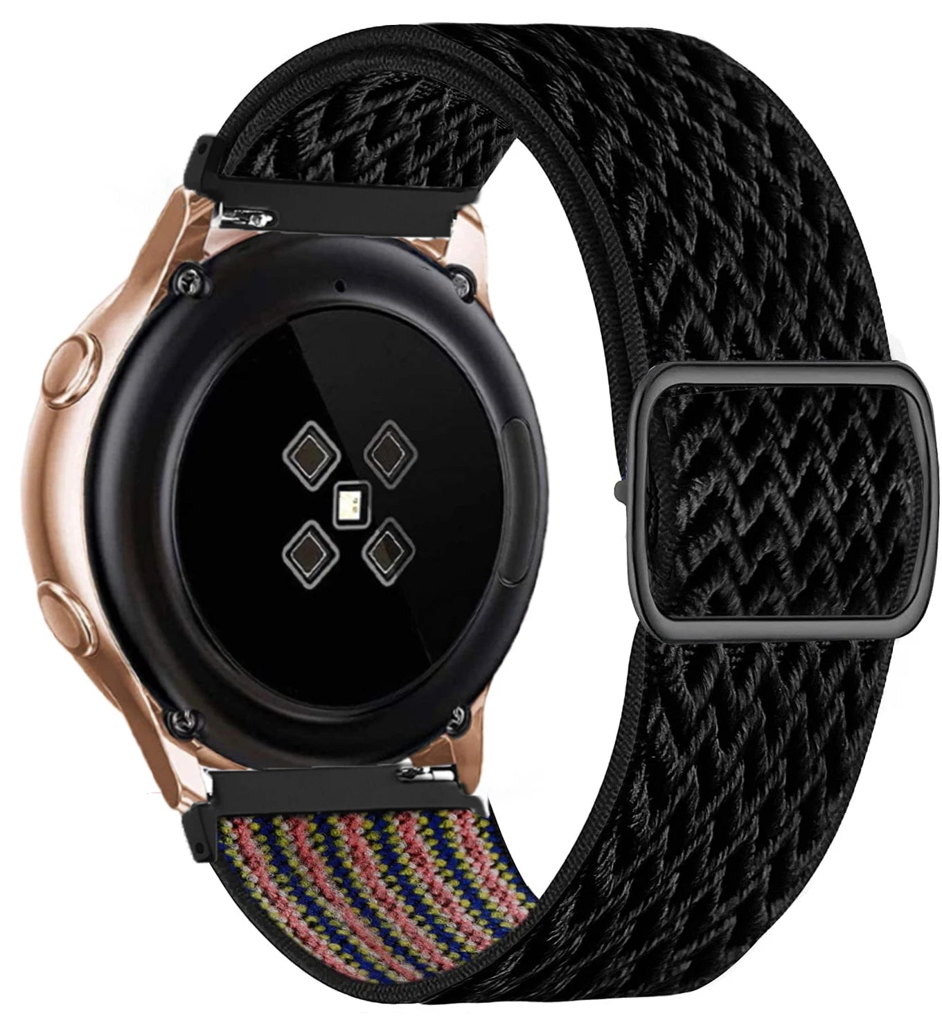 20mm 22mm strap For Samsung Galaxy watch 7/6/5 pro/4/classic/Active 2/Gear S3 Adjustable Nylon Elastic Huawei GT 2/4/3 Pro band