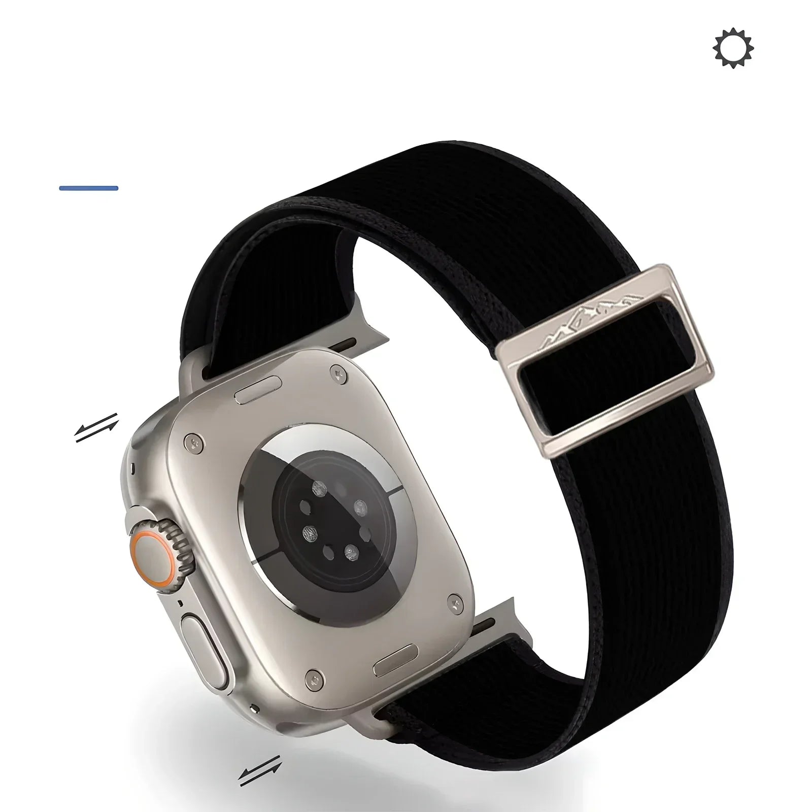 Nylon Elastic band for Apple Watch band Ultra 3 2 49mm 11 10 46mm 42mm 45mm 44mm 41mm band for Apple Watch 9 8 7 6 SE 5 4 Correa