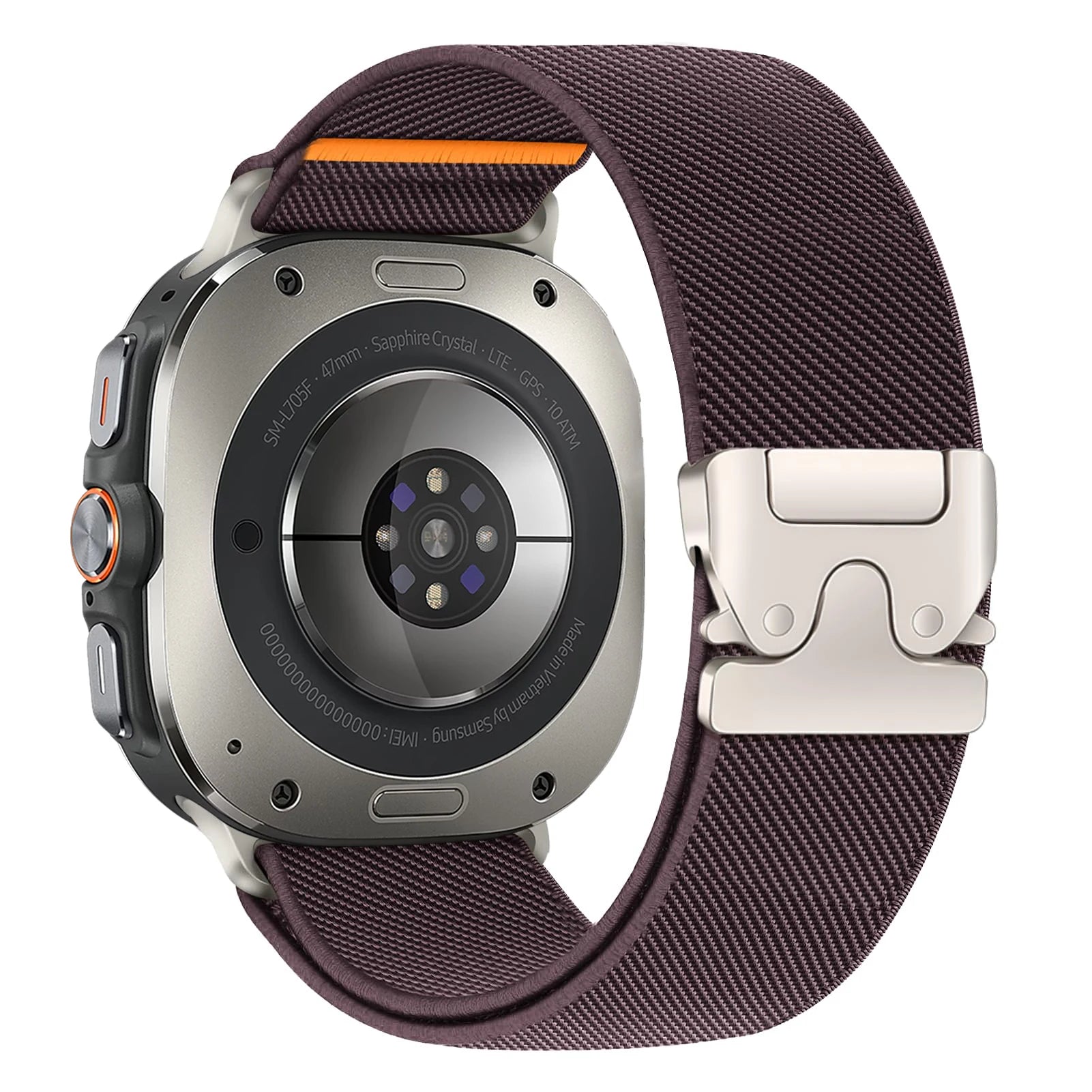 Parachute Strap For Samsung Galaxy Watch Ultra Band 47mm stretch Nylon correa pulseira Bracelet for Galaxy Watch 7 ultra Strap