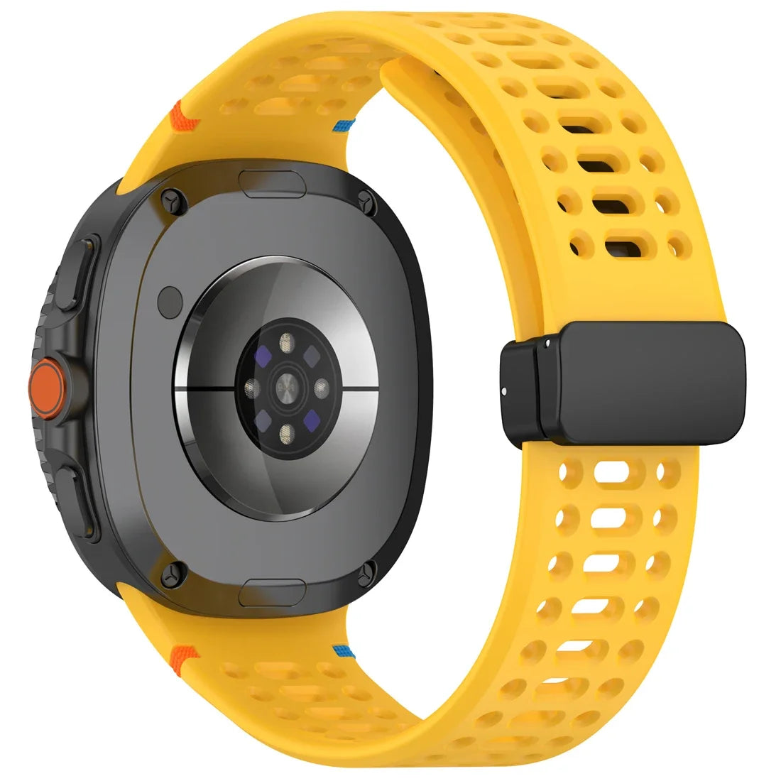 Air Hole Strap for Samsung Galaxy Watch 8 40mm 44mm Silicone Magnetic Buckle Wristband for Galaxy Watch 8 Classic Accessories