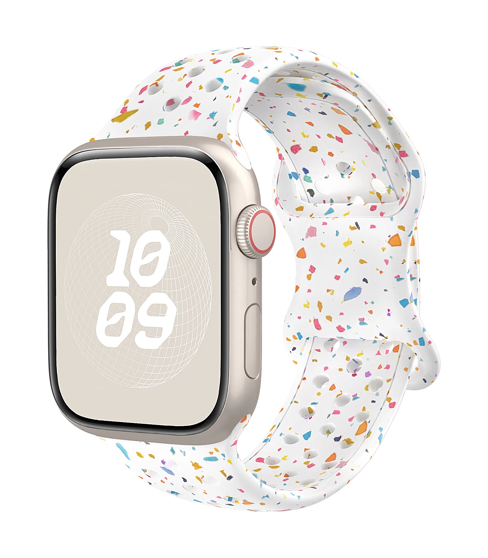 Silicone band for Apple Watch band 40mm 41mm 45mm 44mm 46mm 49mm 42mm Breathable band Apple Watch Series 11 10 9 8 SE 3 Ultra 2