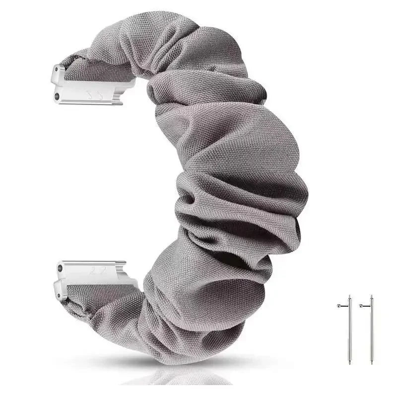 Elastic Nylon Loop Strap For Samsung Galaxy Watch 7 6 5 4 40mm 44mm Band Scrunchies Bracelet for Galaxy Watch 6 4Classic 43/47mm