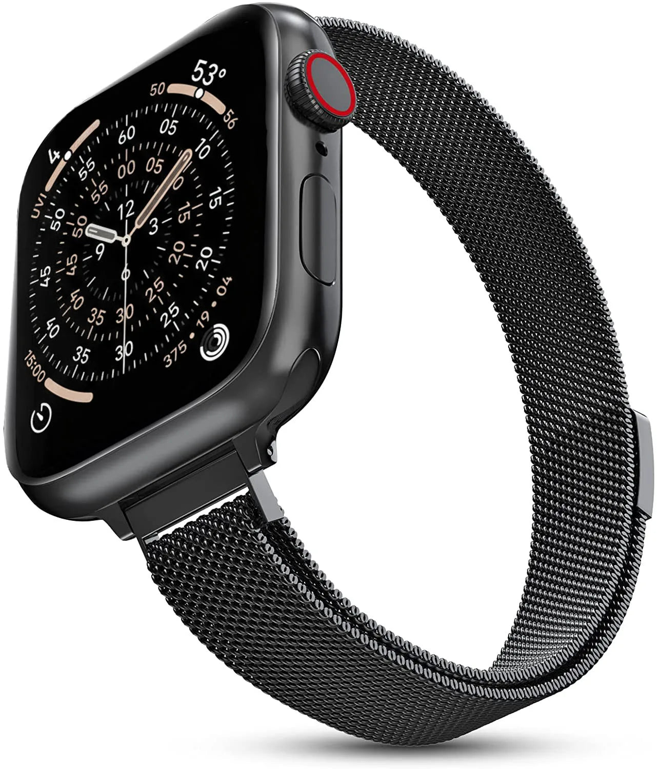 Slim Milanese Loop band For Apple Watch Ultra 3 band 40mm 44mm 41mm 45mm 42mm 49mm band Correa Apple Watch Series 11 10 9 8 7