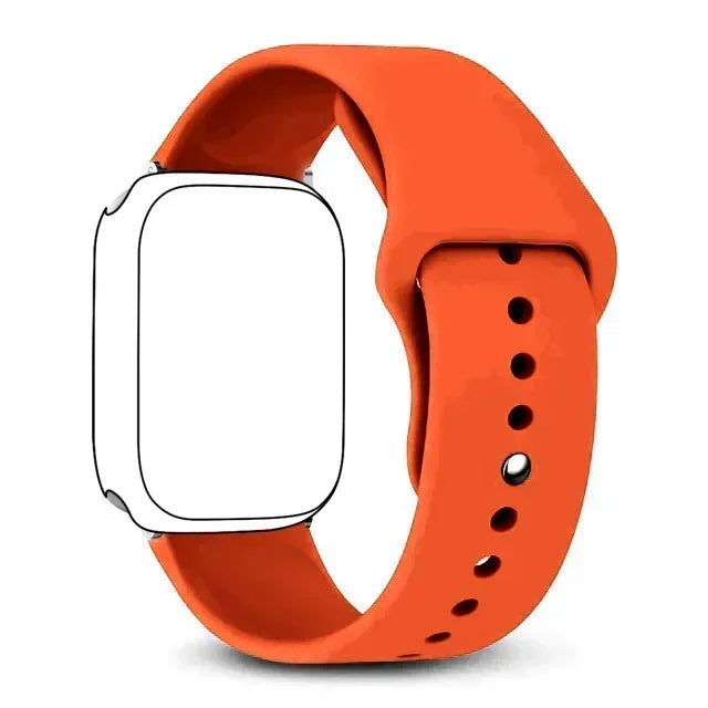 Silicone band For Apple Watch band 46mm 42mm 45mm 44mm 49mm 41mm 40mm 38mm band Apple Watch Series 10 9 8 Ultra 7 SE 3 4 6 Band