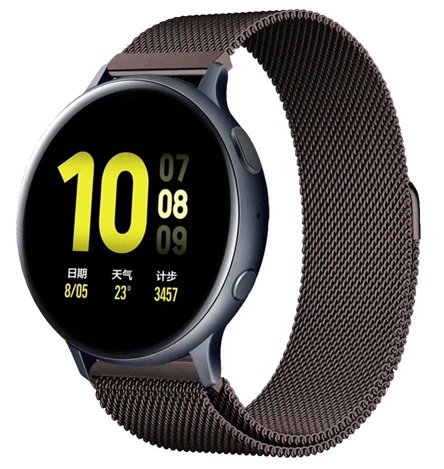 Strap for Samsung Galaxy watch Active 2/4/5/5Pro 44mm/40mm Magnetic loop 20mm 22mm Bracelet Galaxy Watch 6 4 classic 46mm 42mm
