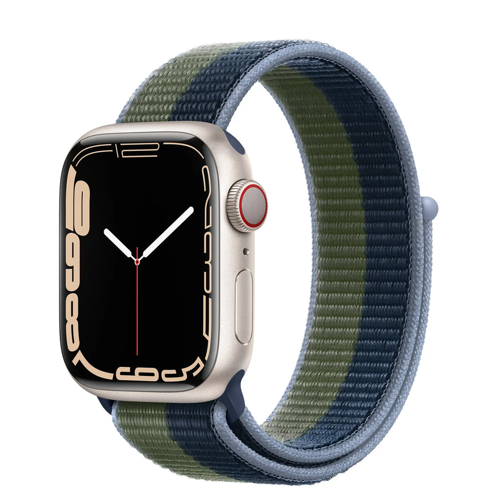 Nylon Loop band for Apple Watch band 46mm 44mm 40mm 42mm 45mm 41mm 49mm 44mm band Apple Watch Series Ultra 2 11 10 9 SE 7 6 5 4