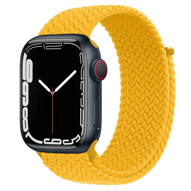 Band For Apple Watch band 44mm 40mm 45mm 41mm 42mm Ultra 49mm correa Braided Solo Loop band Apple Watch Series 7 3 5 SE 6 8
