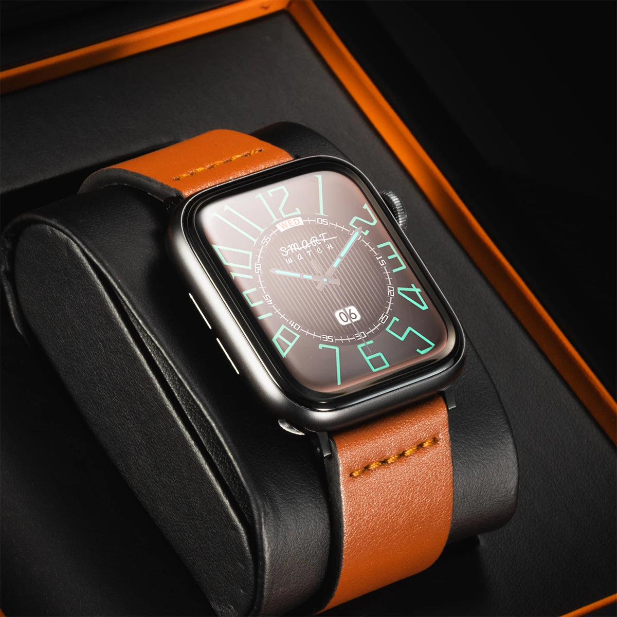 Leather band for Apple Watch Ultra 2 band 49mm S10 46mm 9 8 7 45mm 41mm High Quality band for Apple Watch Series 6 SE 5 4 44mm 40mm
