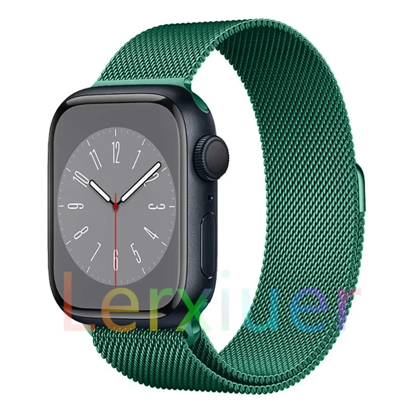 Milanese Loop band For Apple Watch band 11 42mm 46mm 44mm 40mm 41mm 45mm 49mm bands Apple Watch Series 10 9 8 7 6 Se3 Ultra 3 2