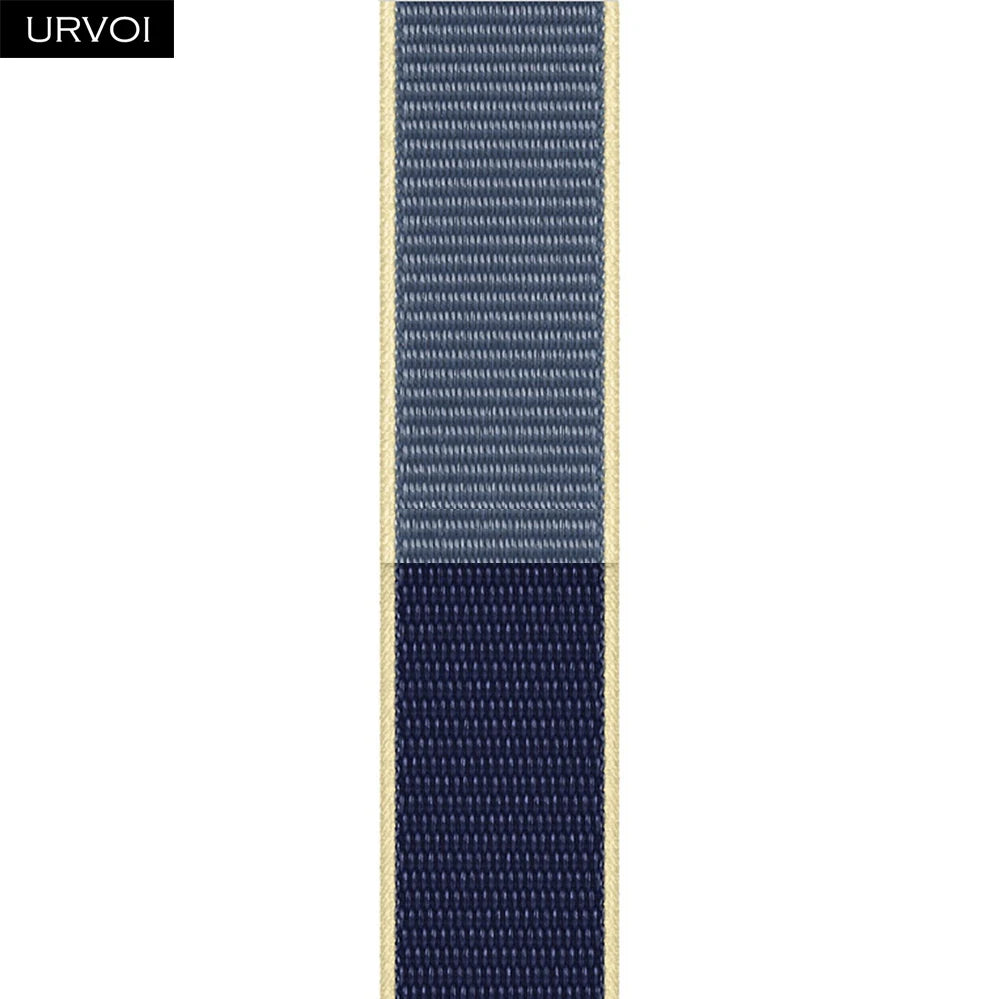 URVOI Sport Loop for Apple Watch Ultra 3 2 Series 11 10 9 8 SE3 Nylon loop for Apple Watch sport band 42mm 46mm breathabe hook fastener