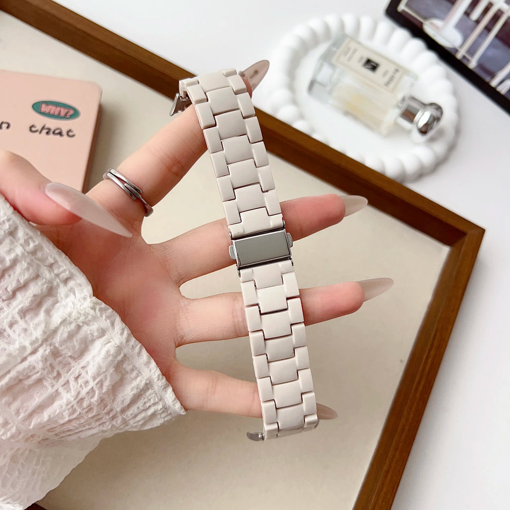 Resin strap For Samsung Galaxy watch 8 40mm 44mm smartwatch bracelet correa for Galaxy watch 8 Classic 46mm Bands Accessories