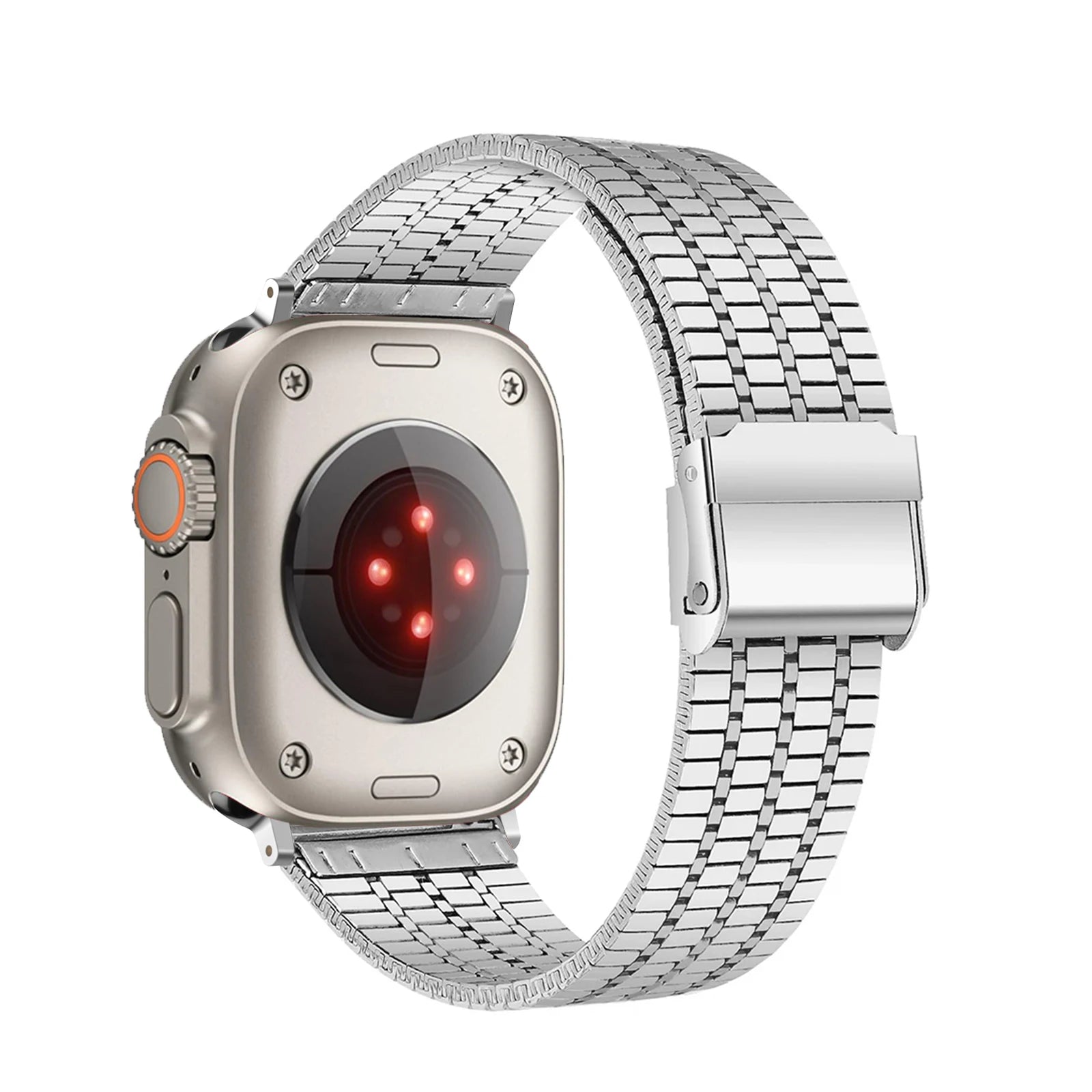 Stainless Steel band for Apple Watch Ultra 2 49mm Series 10 46mm 42mm 44mm 45mm 41mm metal band Apple Watch 9 8 7 6 SE 5 4 band