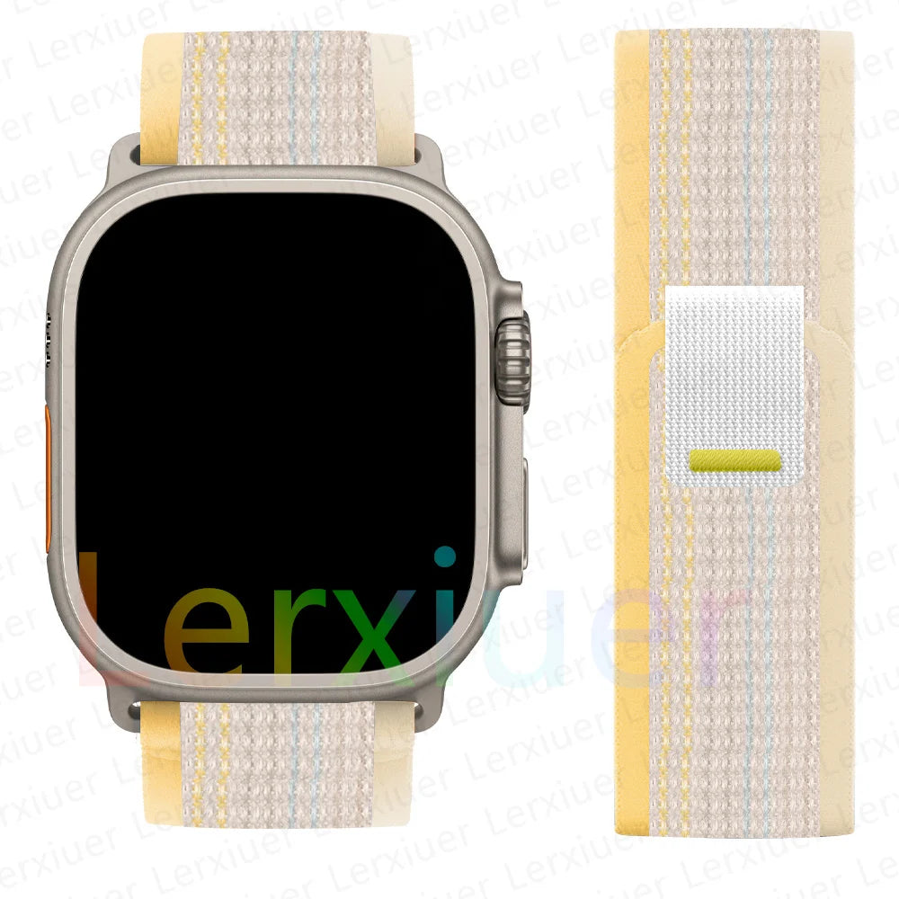 Trail loop band for Apple Watch Ultra 2 band 49mm 44mm 45mm 40mm 41mm 46mm 42mm 45mm 44mm band Apple Watch Series 10 SE 9 8 7 6 5