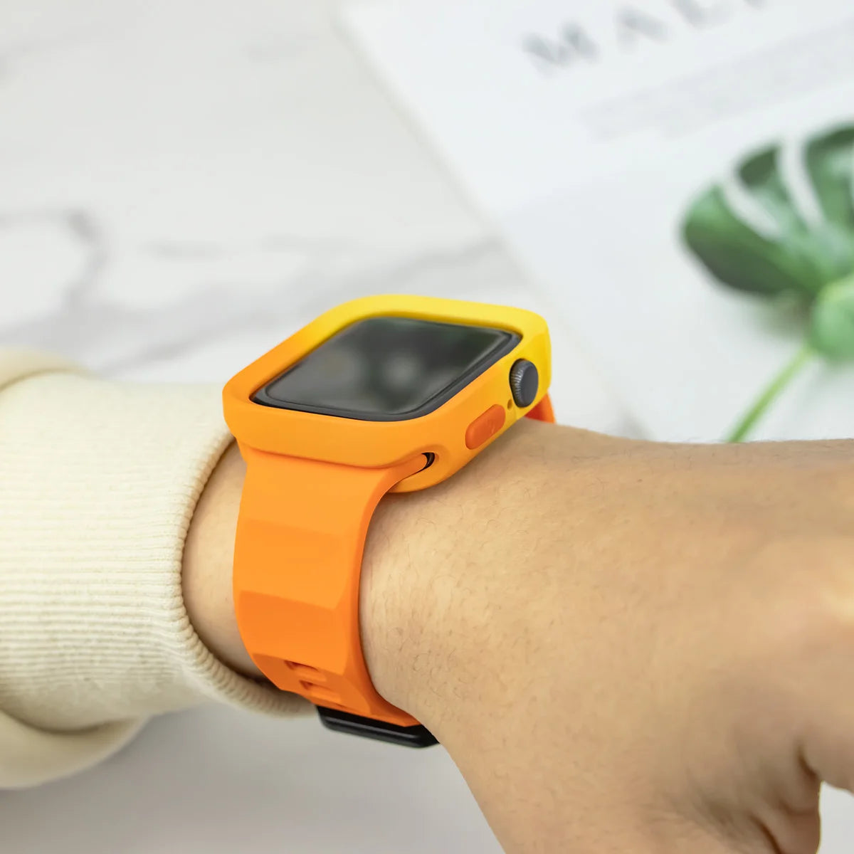 Silicone Case+band For Apple Watch band Series 10 8 9 7 6 SE 5 4 band Correa Apple Watch 46mm 44mm 40mm 45mm 41mm Ultra 49mm