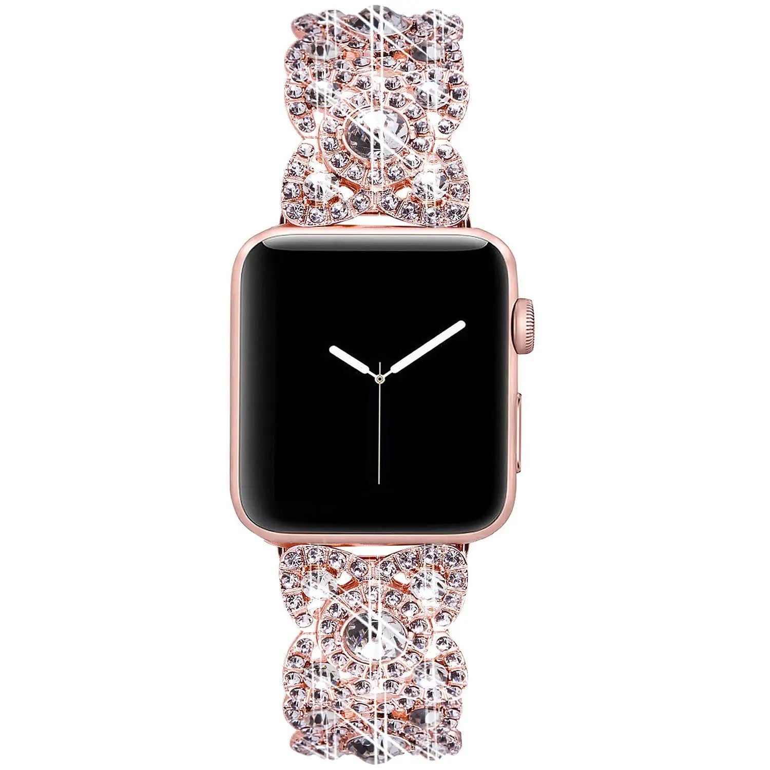 Bling band for Apple Watch Ultra 38mm 40mm 42mm 44mm 41mm 45mm 49mm Diamond metal Wristband Apple Watch Series 8 7 6 SE 5 4 3