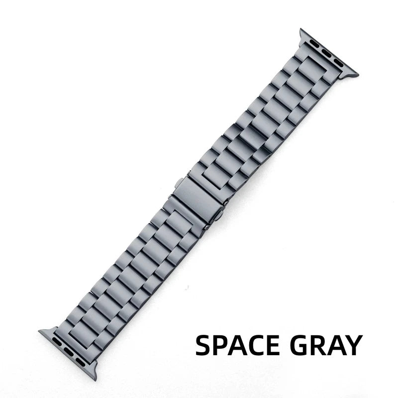 Compatible with Apple Watch 38mm 40mm 41mm 42mm 44mm 45mm 49mm , Business Stainless Steel metal Watch Band,Suitable for Apple Watch SE 98765