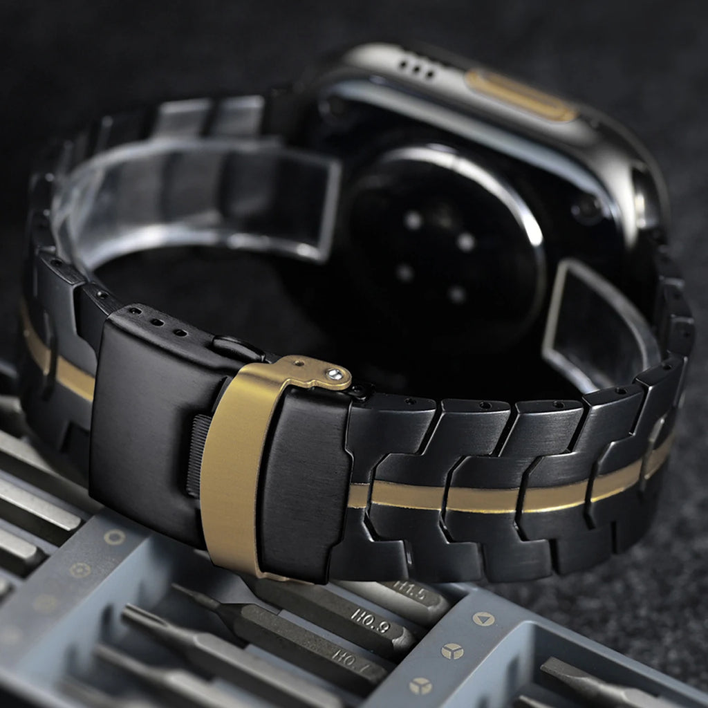 Stainless Steel band For Apple Watch Series 11 10 9 8 SE 3 46mm 45mm 42mm 44mm metal band For Apple Watch Ultra 3 2 1 49mm