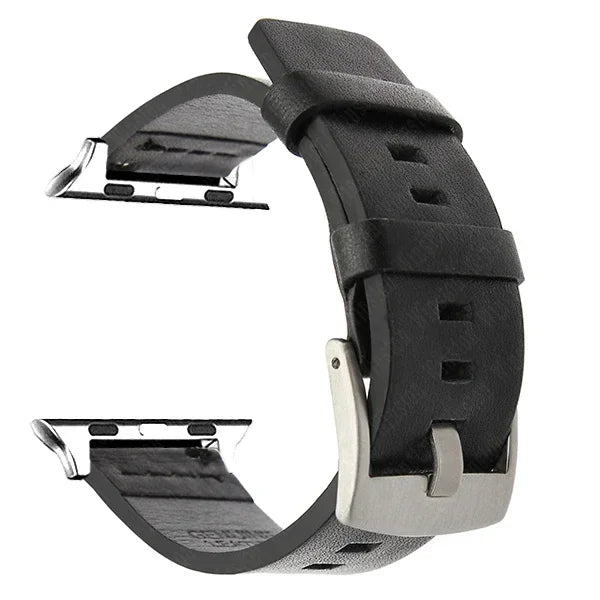 Leather band for Apple Watch Ultra 2 band 49mm S10 46mm 9 8 7 45mm 41mm High Quality band for Apple Watch Series 6 SE 5 4 44mm 40mm