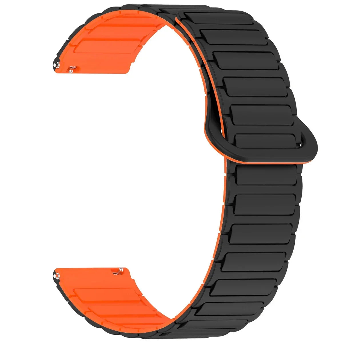 18mm 20mm 22mm Magnetic Loop Band for Samsung Galaxy Watch 7 6 5 4 44/40mm 6Classic Silicone Strap for Huawei Watch GT5 46mm