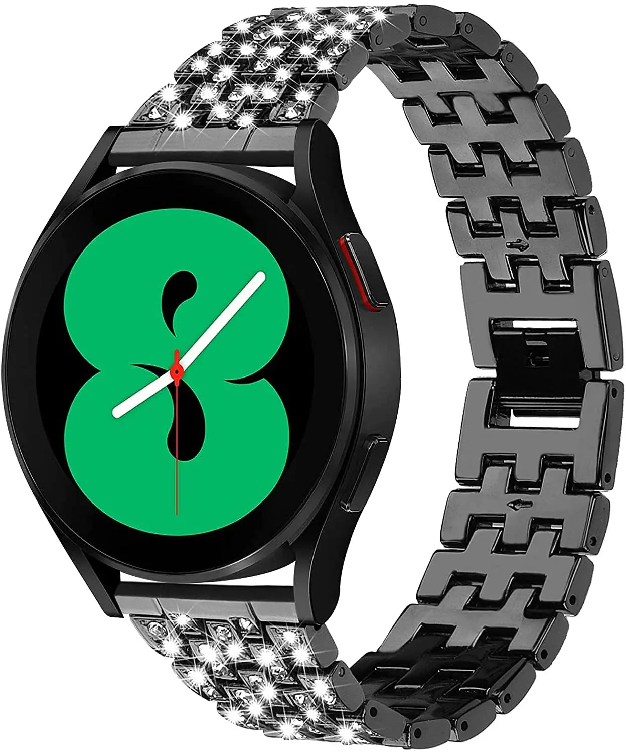 20/22mm Metal Strap for Samsung Galaxy Watch 7/6/5/4/Classic 47mm/active 2 Gear s3 Diamond Bracelet for Huawei GT234 5 pro 46mm