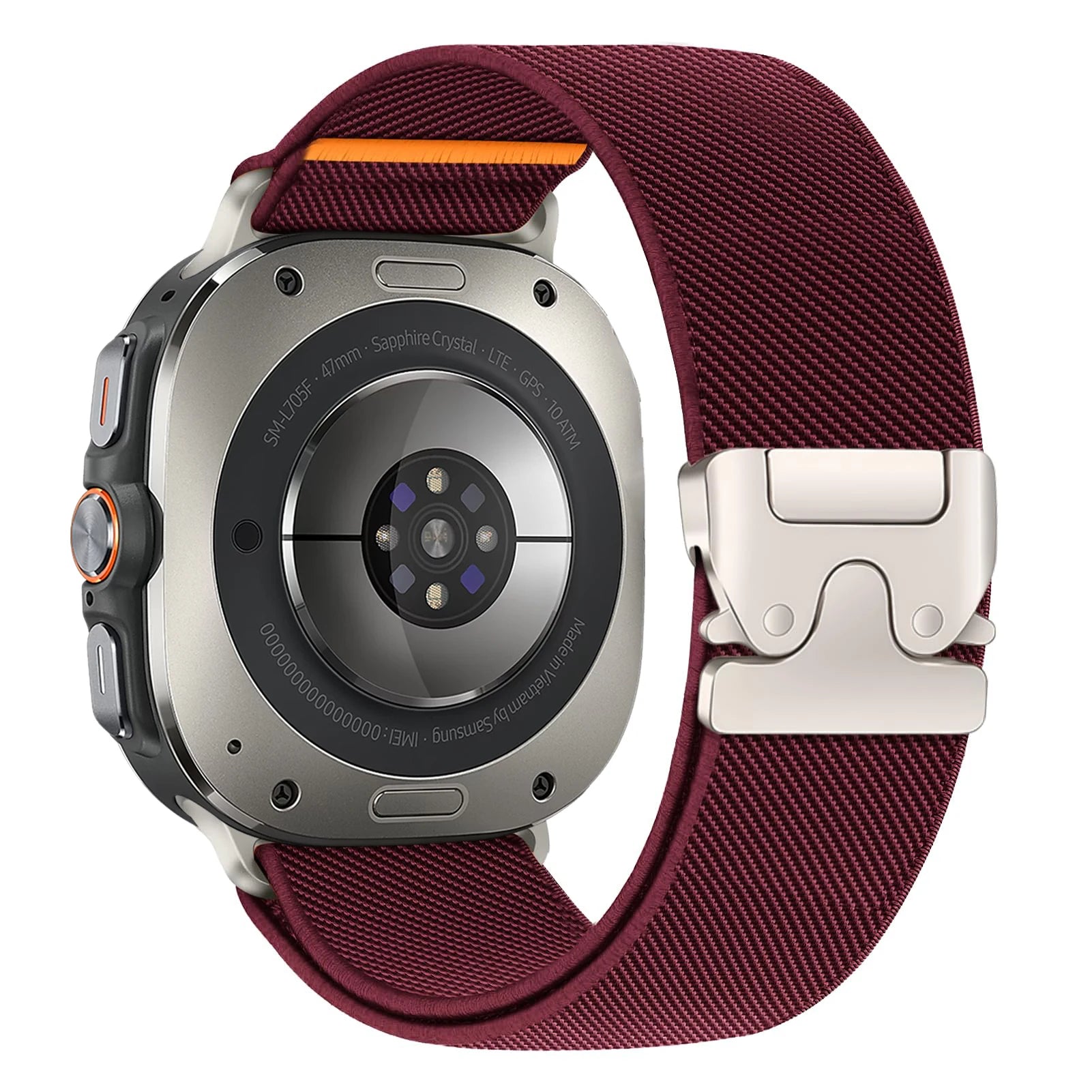 Parachute Strap For Samsung Galaxy Watch Ultra Band 47mm stretch Nylon correa pulseira Bracelet for Galaxy Watch 7 ultra Strap