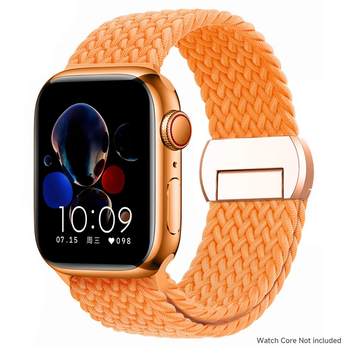 Braided band For Apple Watch band 44mm 40mm 45mm 49mm 41mm 38mm buckle band Apple Watch Series SE 10 9 8 7 6 Ultra 2 Magnetic Band